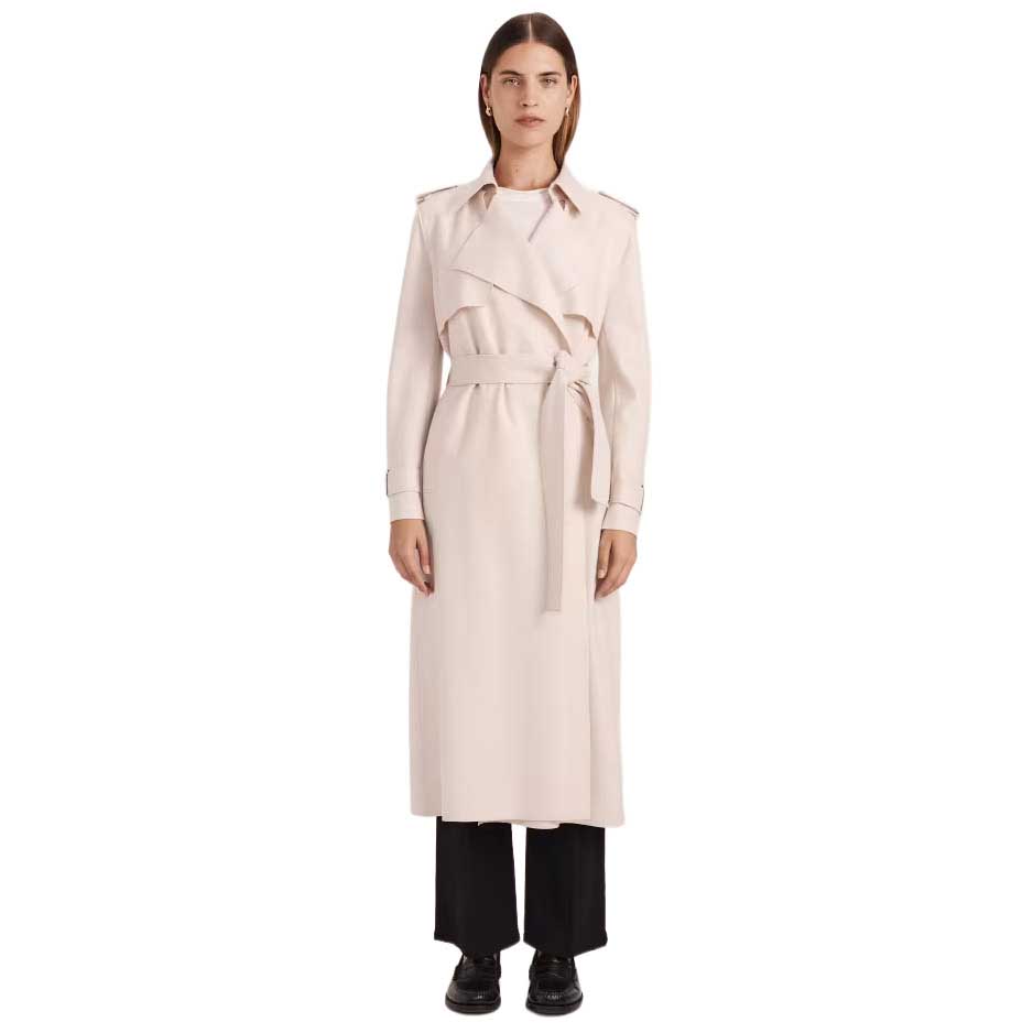 SABA Karla Wool Longline Trench